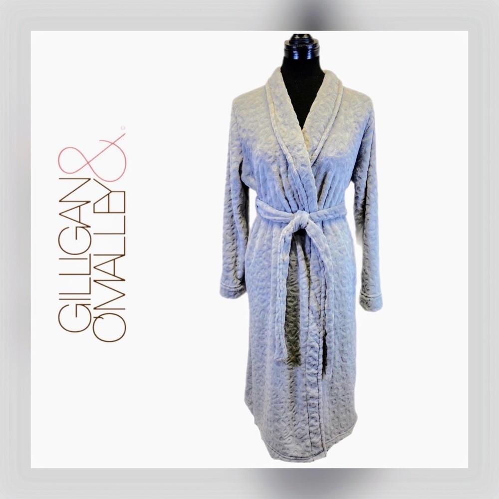 🌸 GILLIGAN & O’MALLEY || Belted Plush Bath Robe-